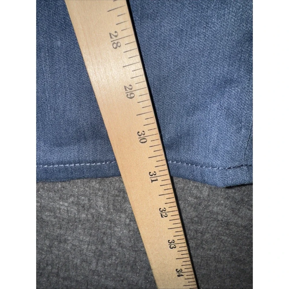 Banana Republic Men Travel Jean Pant Athletic Fit Stretch Blue Wash Sz 36x31 NEW